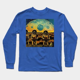 Starry Night in Mos Eisley Tatooine Long Sleeve T-Shirt